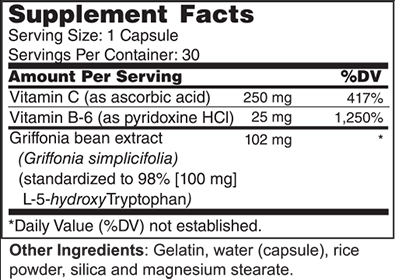 5-HTP Standardized Griffonia Extract 100 mg (10001)