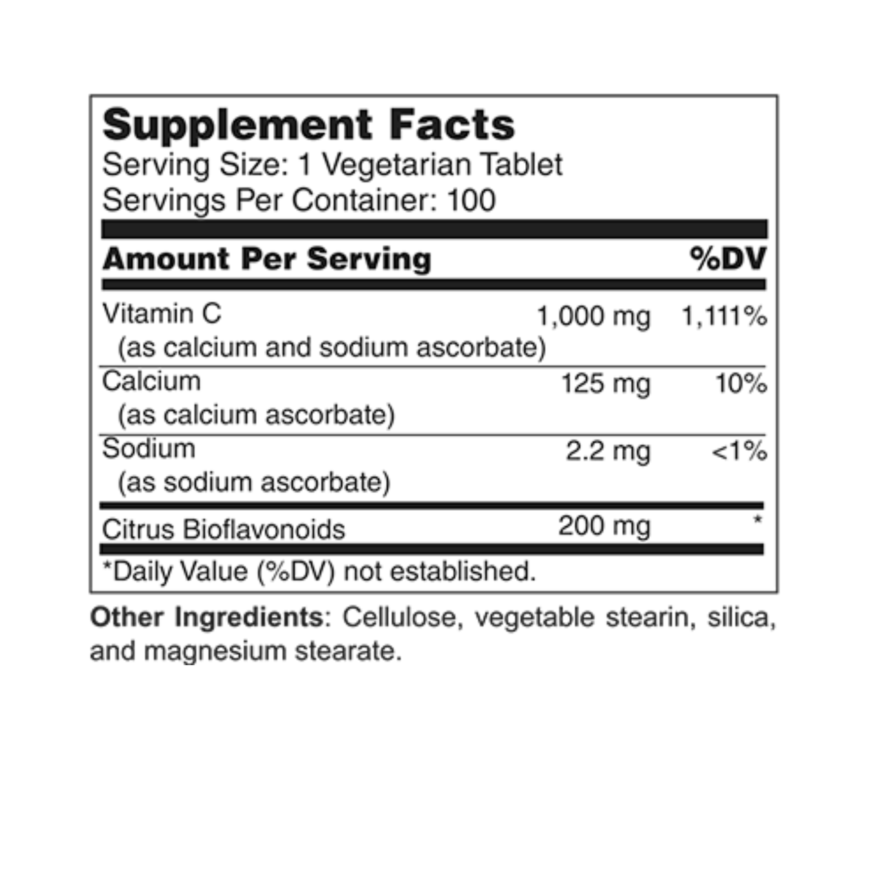 Buffered Vitamin C 1000 mg