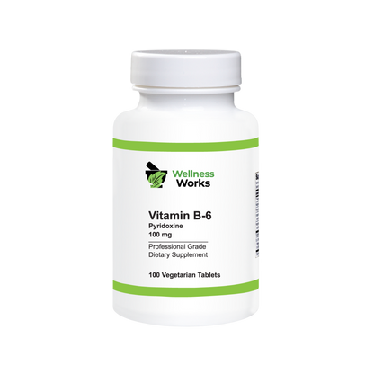 Vitamin B-6 Pyridoxine 100 mg